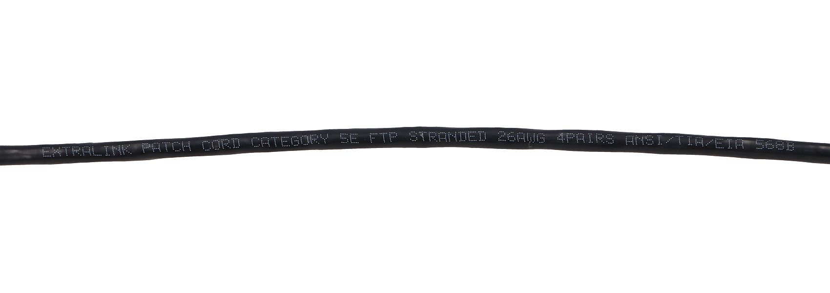 Extralink Cat.5e FTP 10m, Patchcord LAN, Copper twisted pair network cable 5