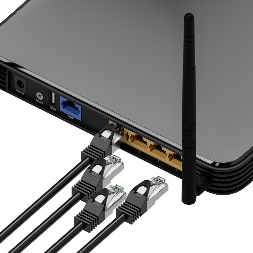 Extralink Cat.5e FTP 5m, LAN patch cord, copper twisted-pair network cable 6