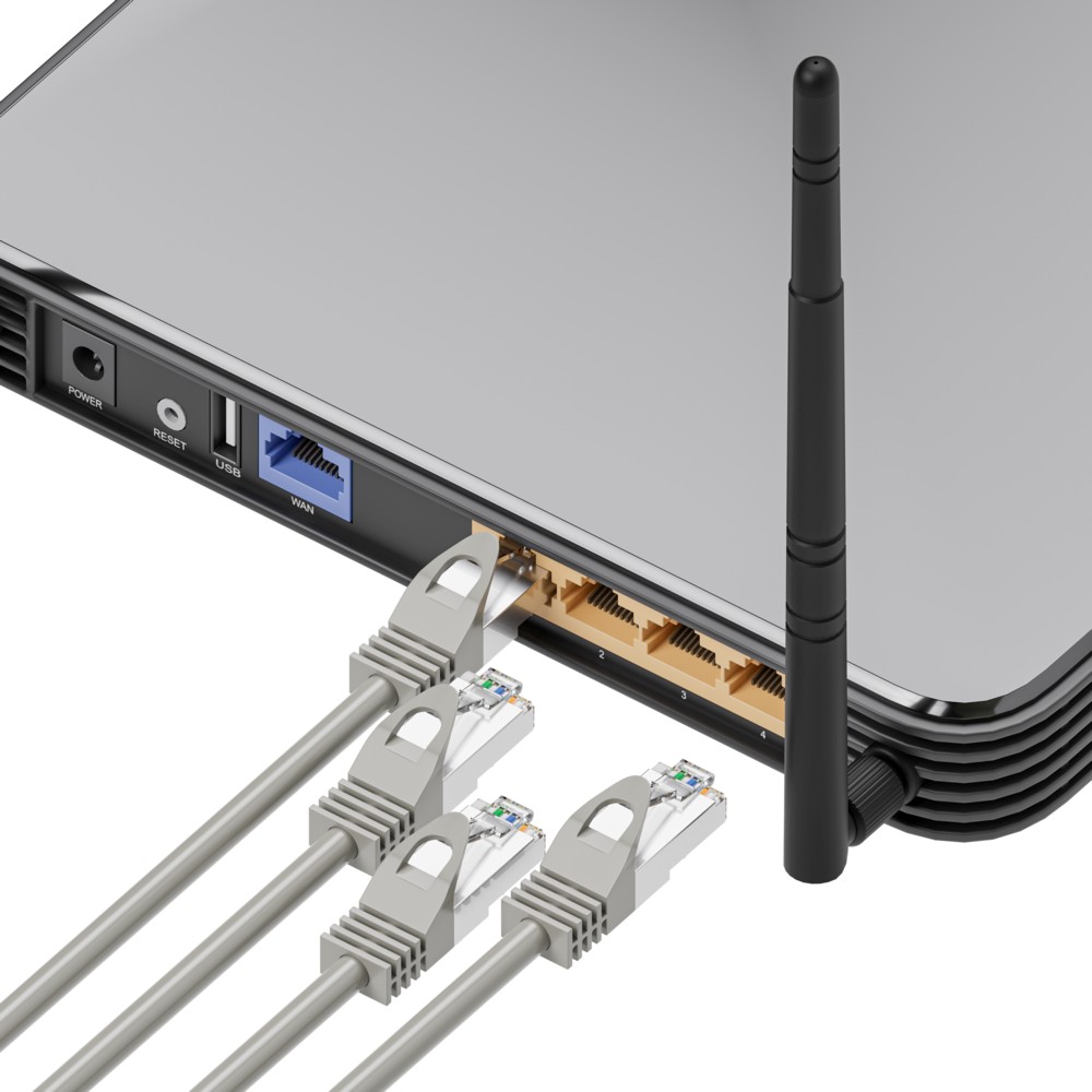 Extralink Cat.5e UTP 10m, LAN patch cord, copper twisted pair network cable 2