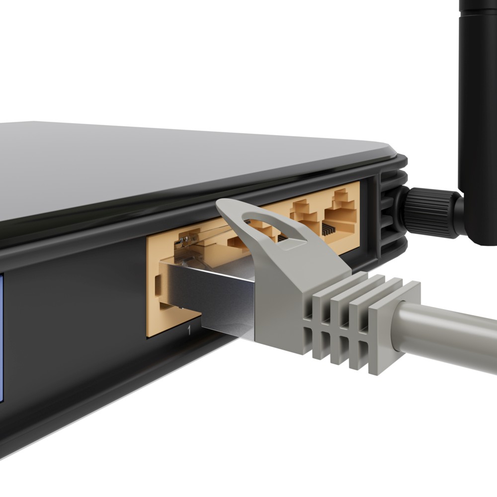 Extralink Cat.5e UTP 10m, LAN patch cord, copper twisted pair network cable 3