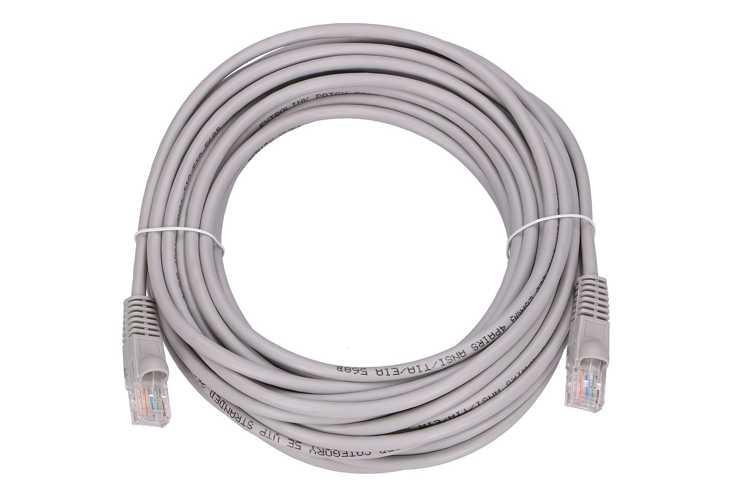 Extralink Cat.5e UTP 10m, LAN patch cord, copper twisted pair network cable 4