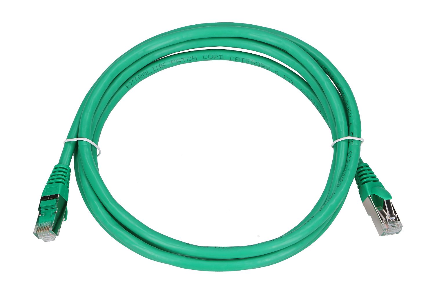 Extralink Cat.6 FTP 2m, LAN patch cord, copper twisted pair network cable 1Gbit/s 2