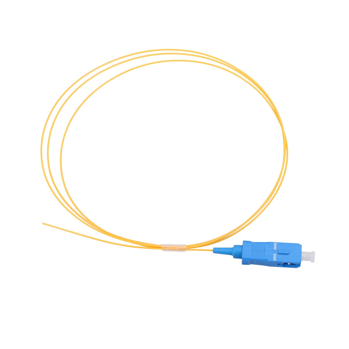 Extralink Pigtail SC/UPC, PVC, Single Mode, 900um G.657A 1m 2
