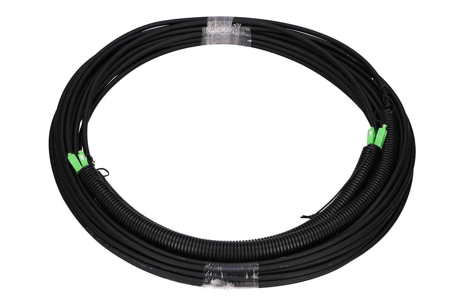 Extralink 2J Patch Cord SC/APC-SC/APC, Single Mode, Outdoor, Duplex, G657A2, 25m (kuva varten) Extralink 2J Patch Cord SC/APC-SC/APC, Single Mode, Outdoor, Duplex, G657A2, 25m