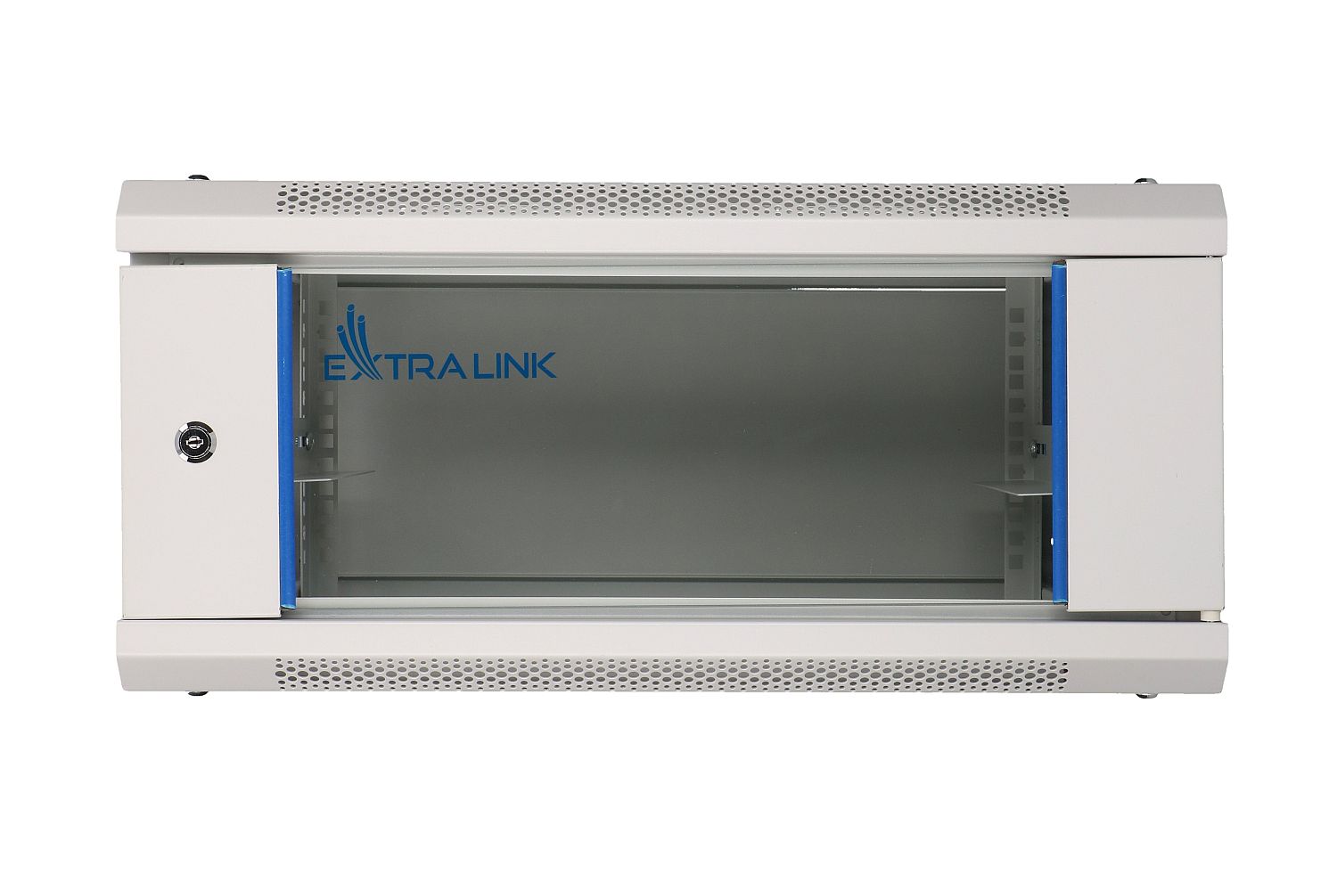 Extralink 4U 600x450 harmaa seinäkaappi, rack-kaappi 3