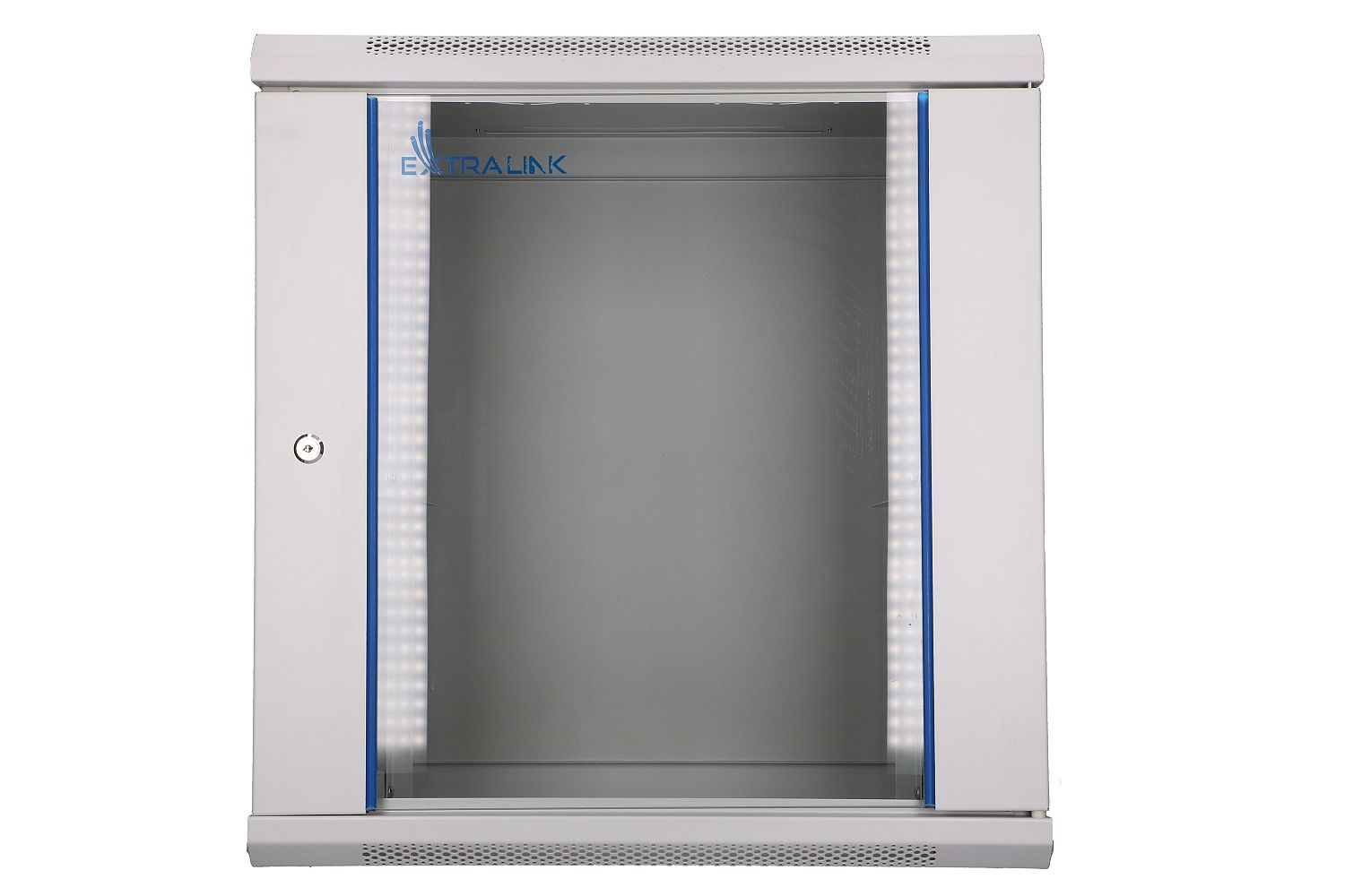 Extralink 12U 600x450 harmaa, telinekaappi, seinäkiinnitettävä 2