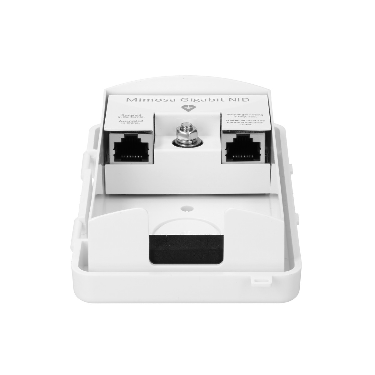 Ulkokäyttöinen liitäntärasia, salamasuoja maadoituksella Mimosa NID, 2x RJ-45, Gigabit, IP54 6