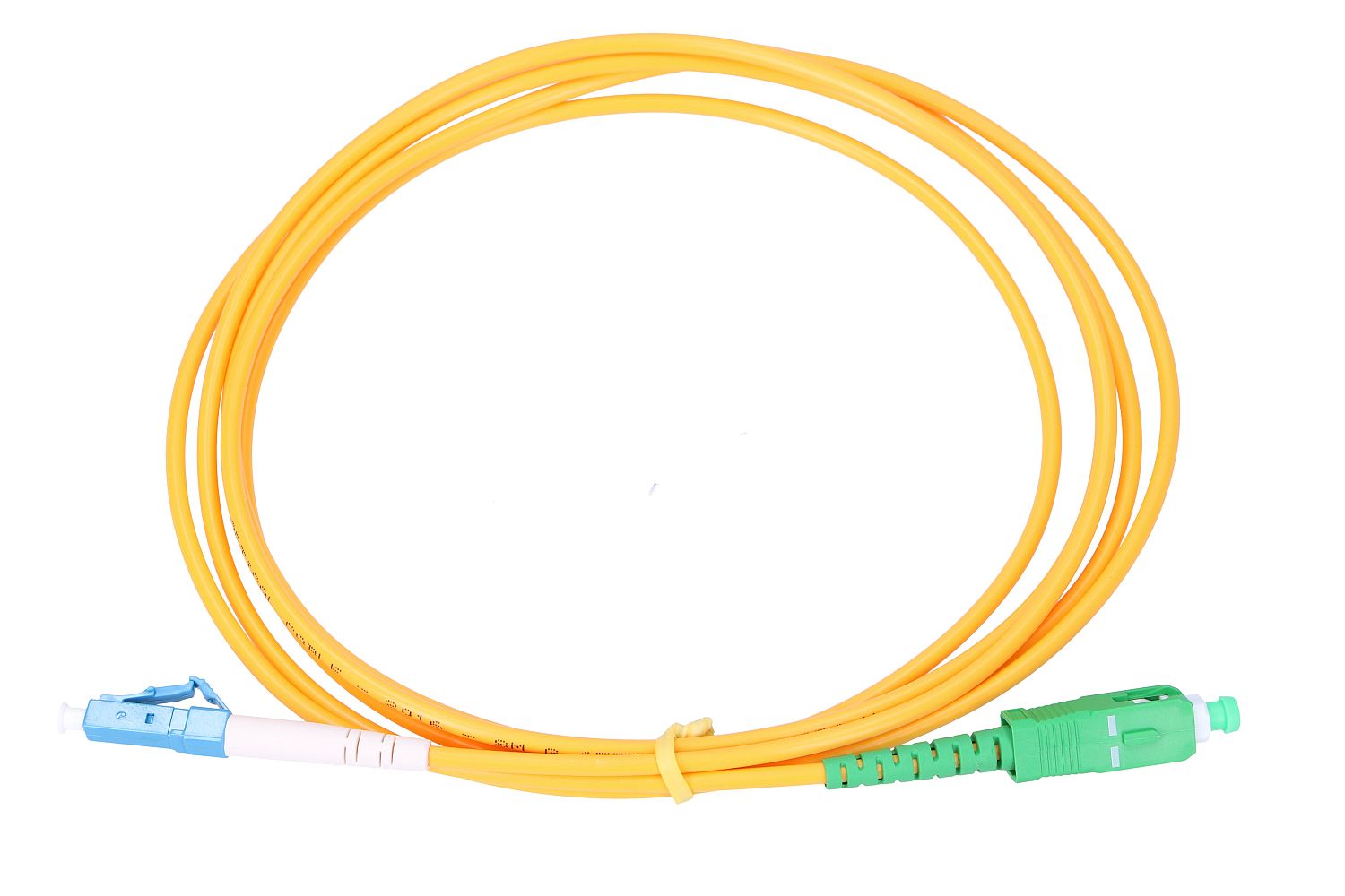 Extralink Patch Cord SC/APC-LC/UPC, Single Mode, Simplex, G652D, 3mm, 20m (kuva varten) Extralink Patch Cord SC/APC-LC/UPC, Single Mode, Simplex, G652D, 3mm, 20m