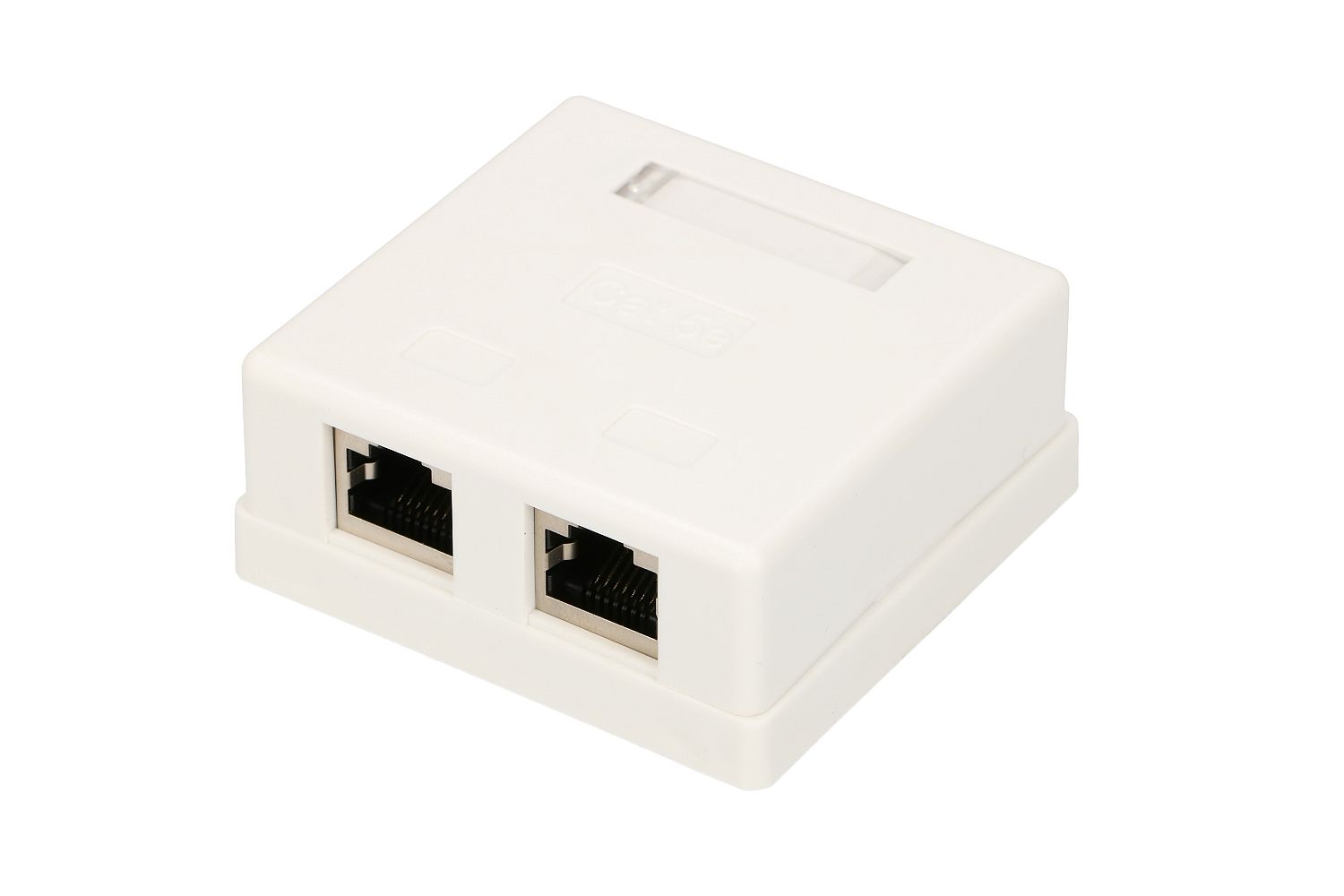 (kuva varten) Extralink pinta-asennettava rasia, 2x RJ45 CAT5E STP