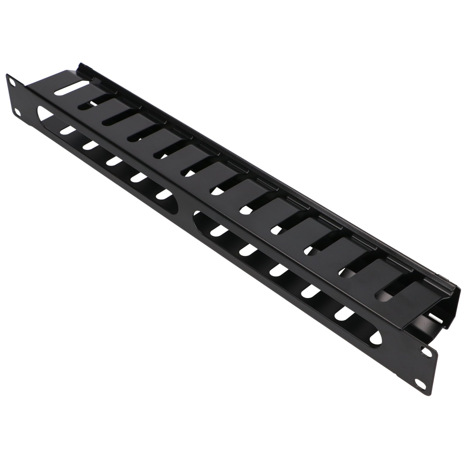 (image for) Extralink Cable Organizer, 1U 19" with Metal Cover