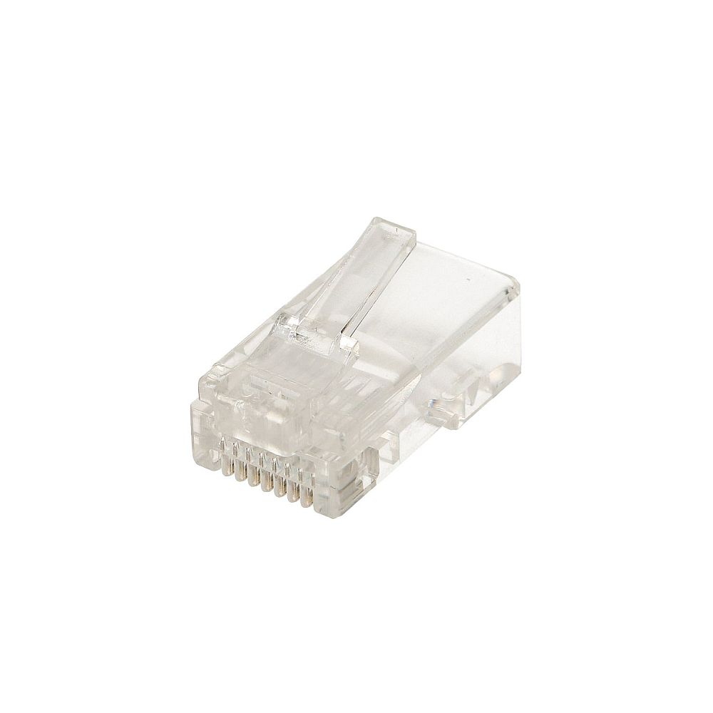 Extralink RJ45 CAT5E UTP -liitin, 8P8C, suojaamaton 2