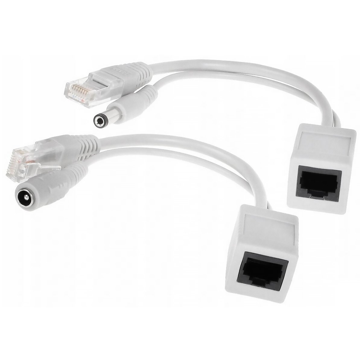 Extralink 1-portin PoE-injektori ja -jakaja, 100 Mb/s (kuva varten) Extralink 1-portin PoE-injektori ja -jakaja, 100 Mb/s