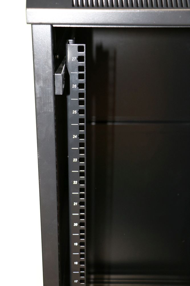 Extralink 27U 600x1000 Black, telinekaappi, lattiatelineen 6