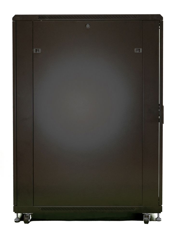 Extralink 27U 600x800 musta, telinekaappi, lattia-asennus 4