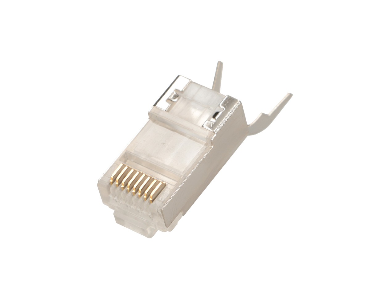 Extralink CAT6A FTP RJ45-liitin, suojattu 8P8C (kuva varten) Extralink CAT6A FTP RJ45-liitin, suojattu 8P8C
