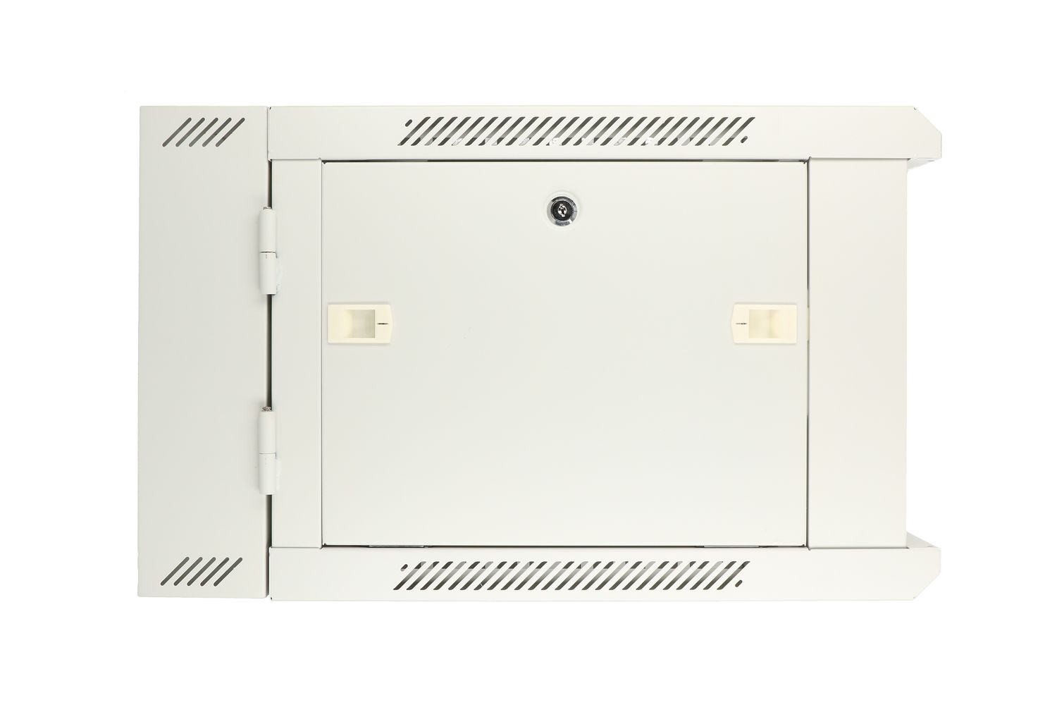 Extralink 6U 600x600 AZH Grey, rack-kaappi, seinäkaappi, kaksiosainen 6