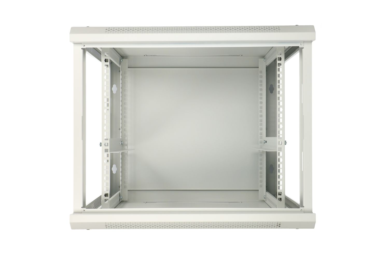 Extralink 9U 600x600 ASP harmaa, telinekaappi, seinäkiinnitteinen, täysi metalliovi 4