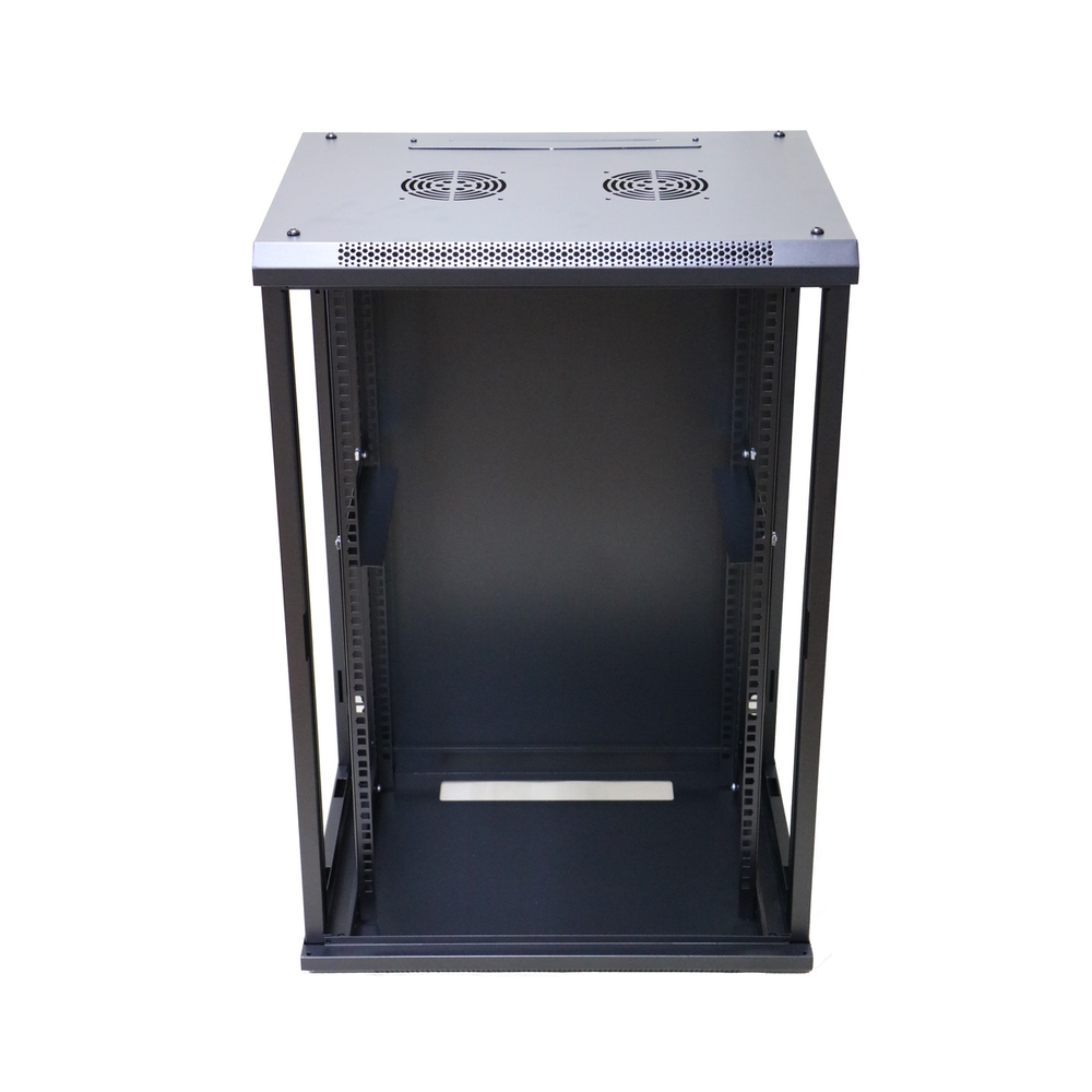 Extralink 18U 600x450 musta, telinekaappi, seinäkiinnitteinen 3