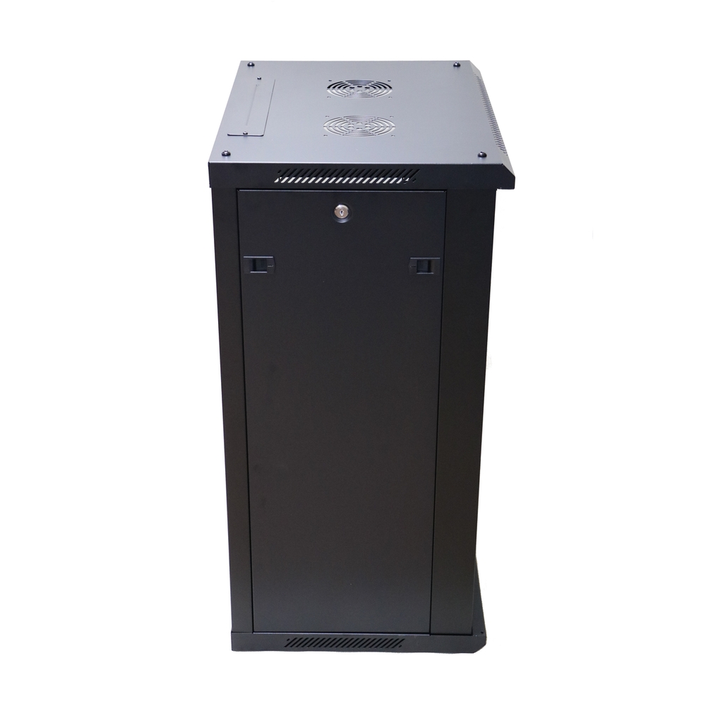 Extralink 18U 600x450 musta, telinekaappi, seinäkiinnitteinen 4