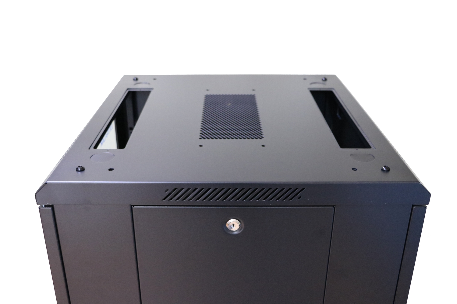 Extralink 22U 600x600 musta, telinekaappi, lattia-asennus 8