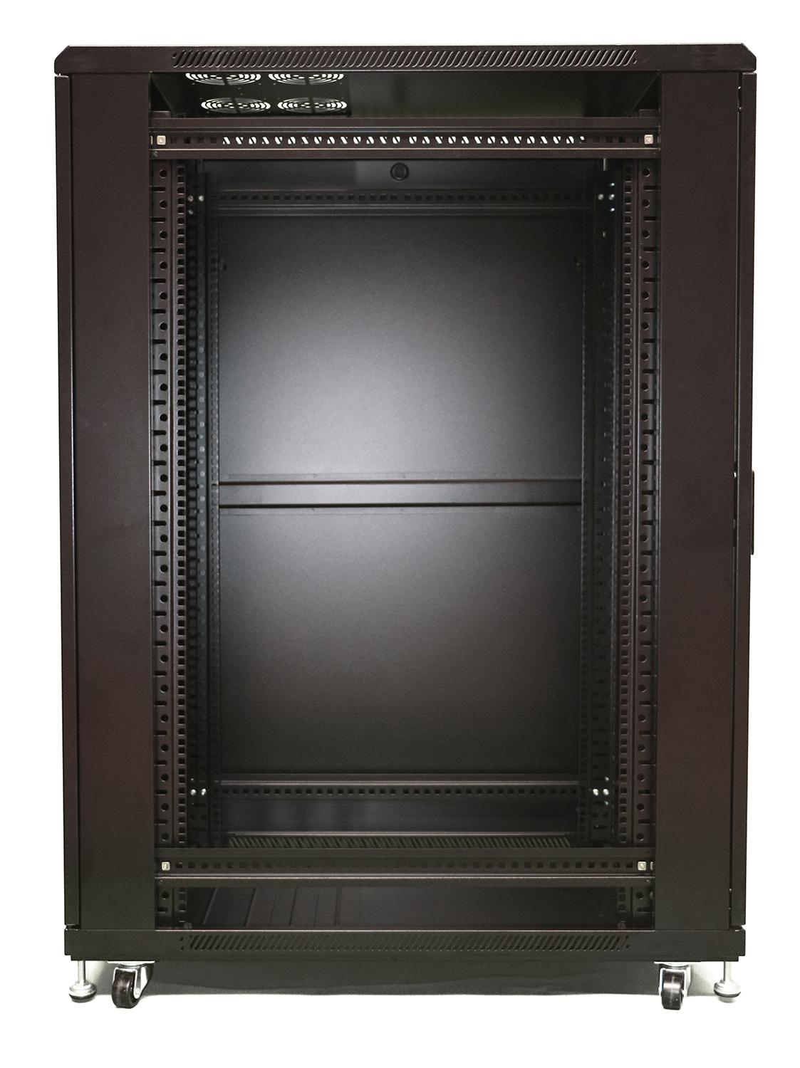Extralink 32U 800x800 musta telinekaappi, lattia-asennus 5