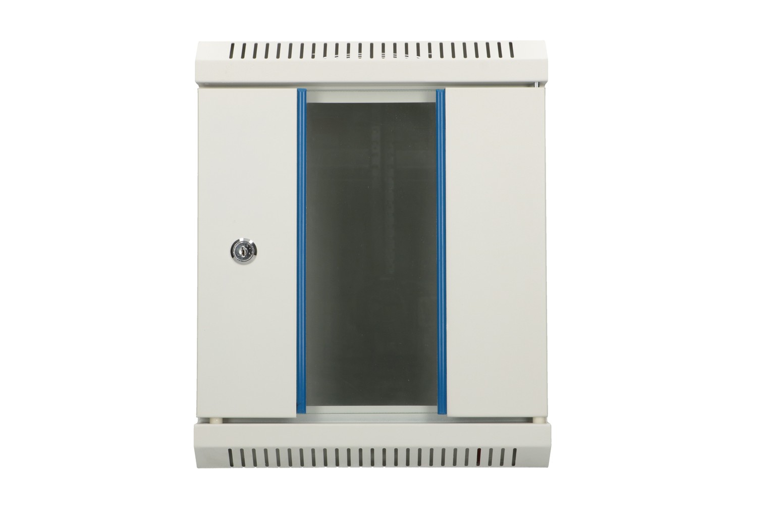 Extralink 6U 10" harmaa, seinäkiinnitettävä rack-kaappi 2