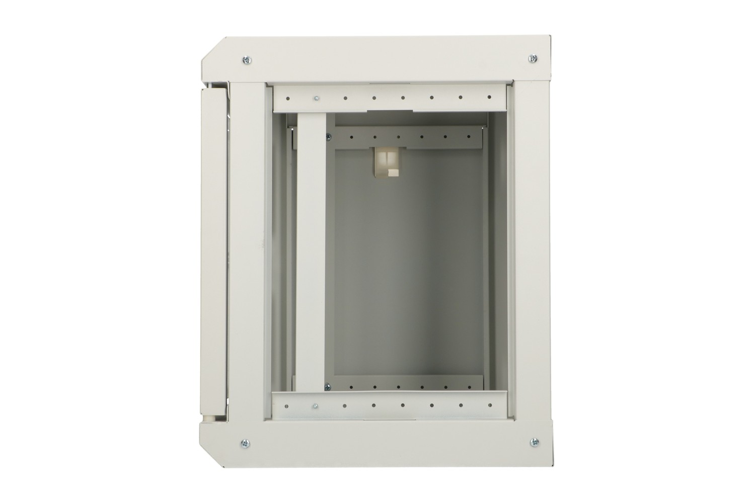 Extralink 6U 10" harmaa, seinäkiinnitettävä rack-kaappi 5