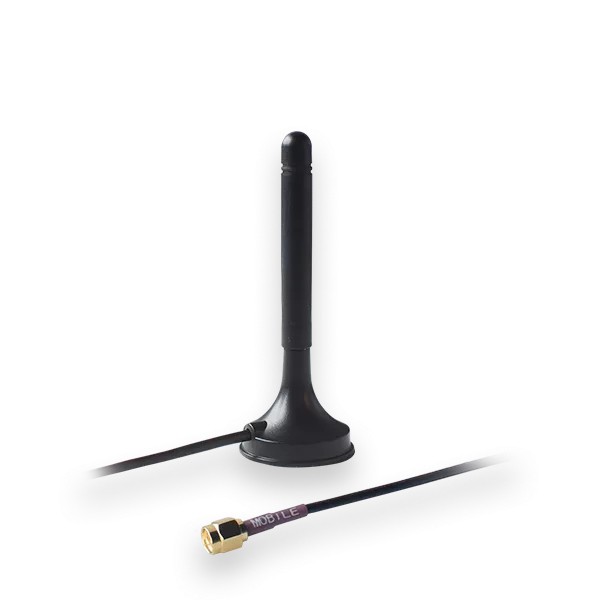 (kuva varten) Teltonika LTE-antenni 003R-00229, 1dBi, 3 m kaapeli, magneettikiinnitys
