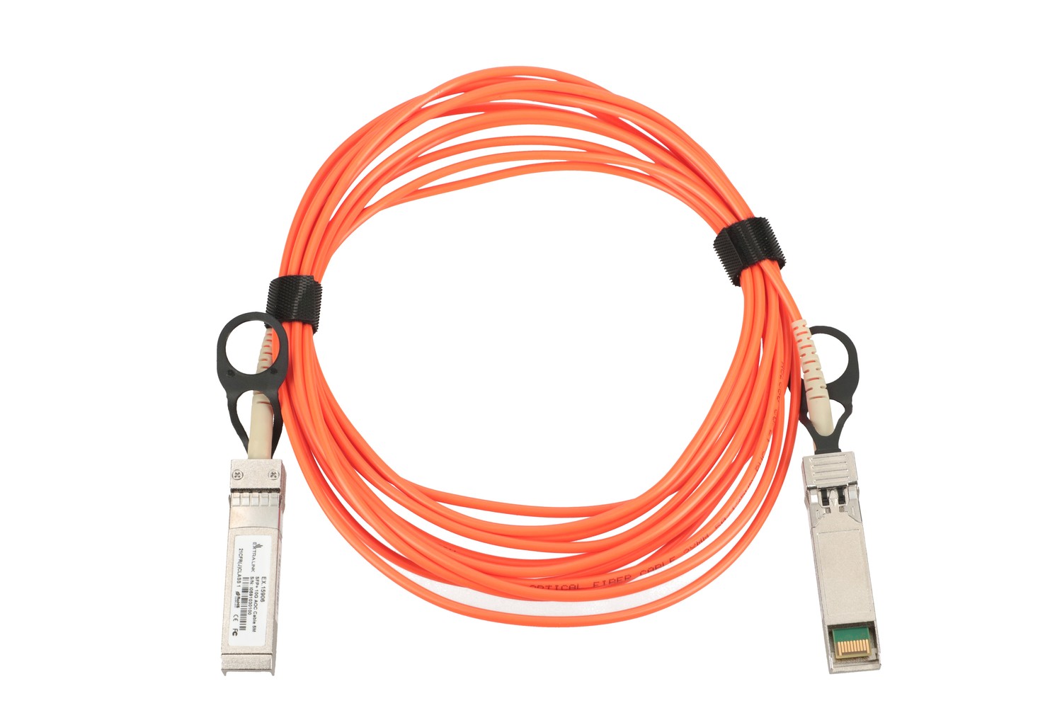 Extralink AOC SFP+ -kaapeli, 10 Gbps, 5 m (kuva varten) Extralink AOC SFP+ -kaapeli, 10 Gbps, 5 m