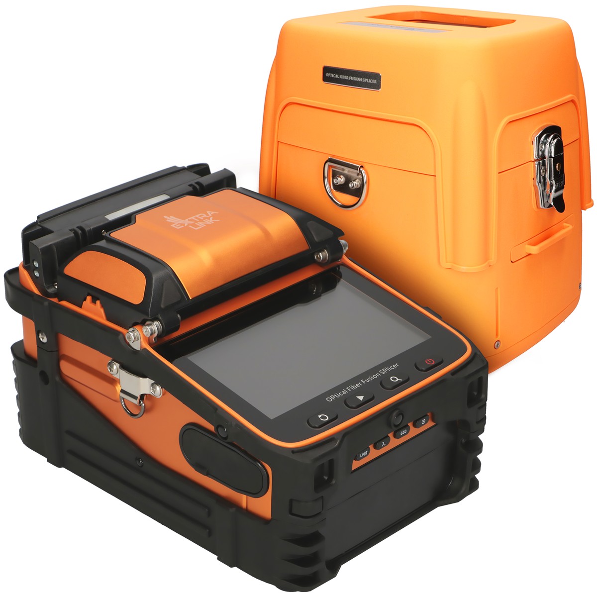 Extralink AI-9 kuituhitsauslaite, 7800mAh akku, LED-valo, 5.1" LCD-näyttö (kuva varten) Extralink AI-9 kuituhitsauslaite, 7800mAh akku, LED-valo, 5.1" LCD-näyttö