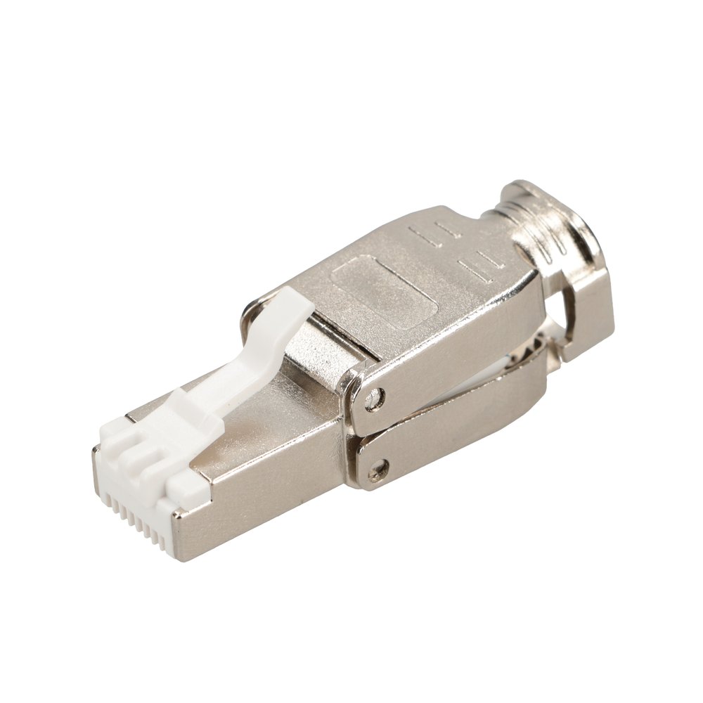 Extralink CAT6A RJ45 -liitin, työkaluton asennus (kuva varten) Extralink CAT6A RJ45 -liitin, työkaluton asennus