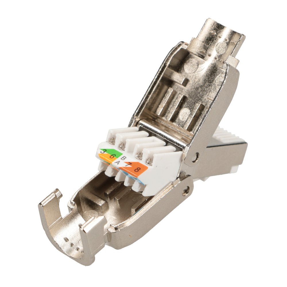 Extralink CAT6A RJ45 -liitin, työkaluton asennus 3