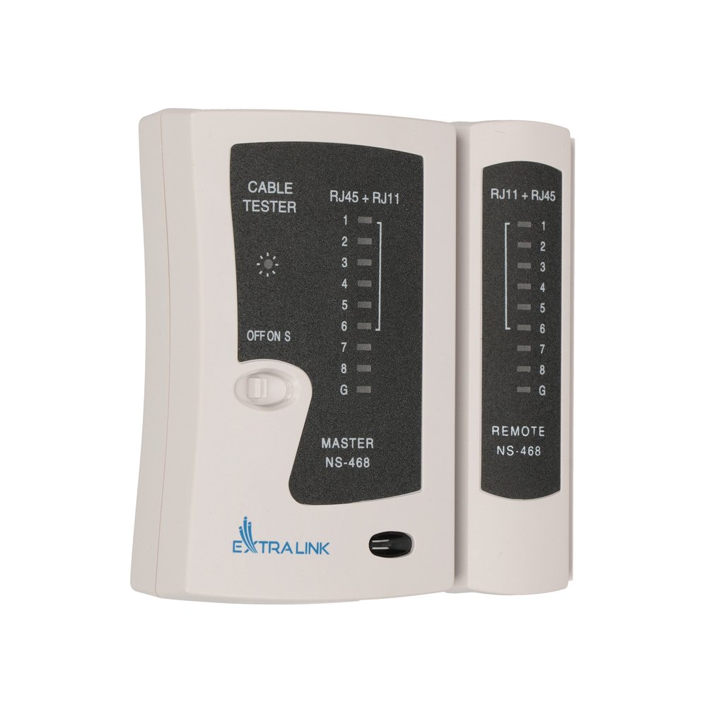 Extralink kaapelitestaaja, RJ45 RJ11 2