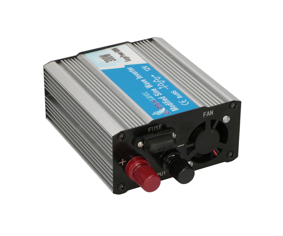 Extralink OPIM-300W Muunnin 12V autoinvertteri, 300W modifioitu siniaalto 3
