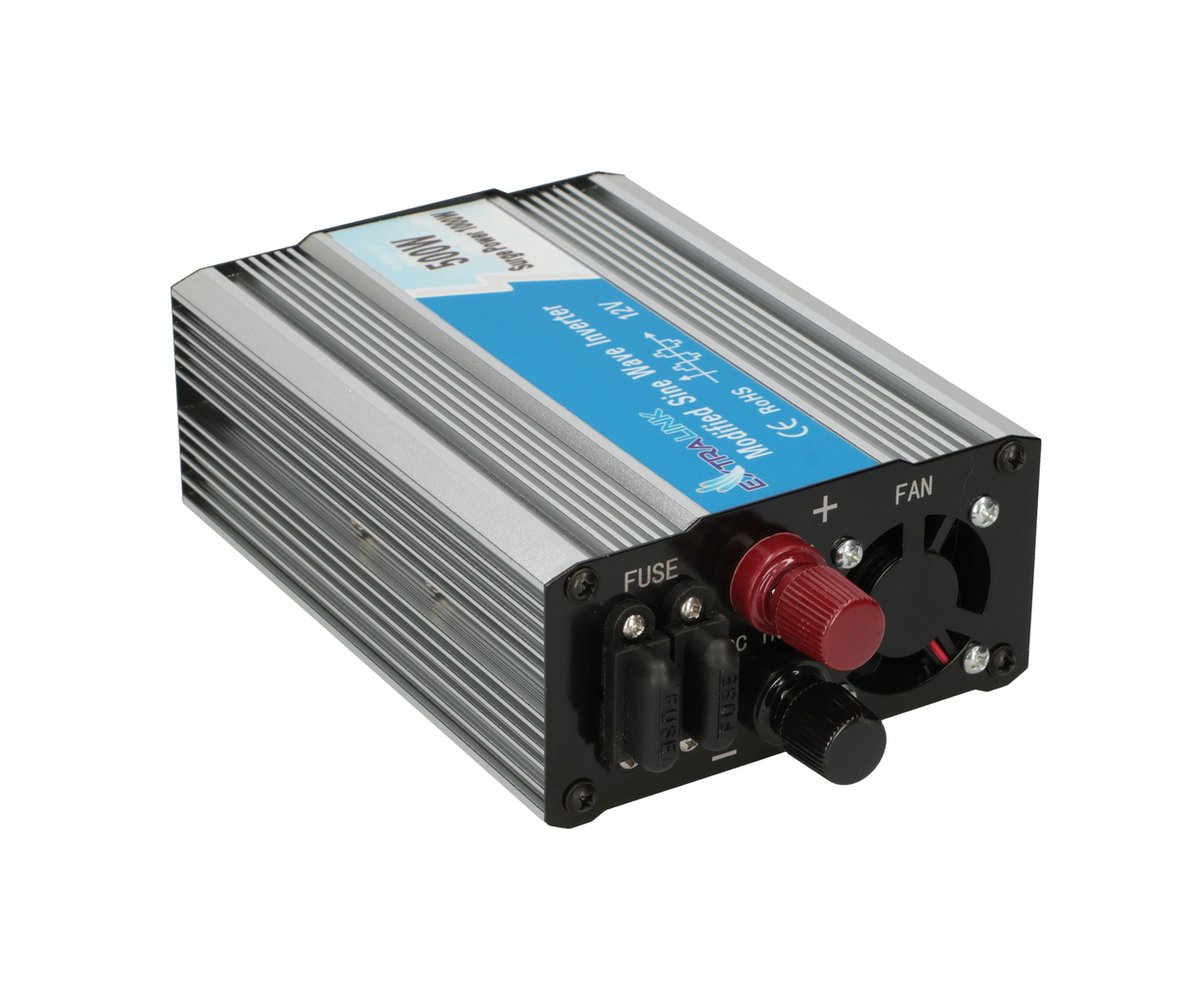 Extralink OPIM-500W autoinvertteri, 12V 500W modified sine wave 2