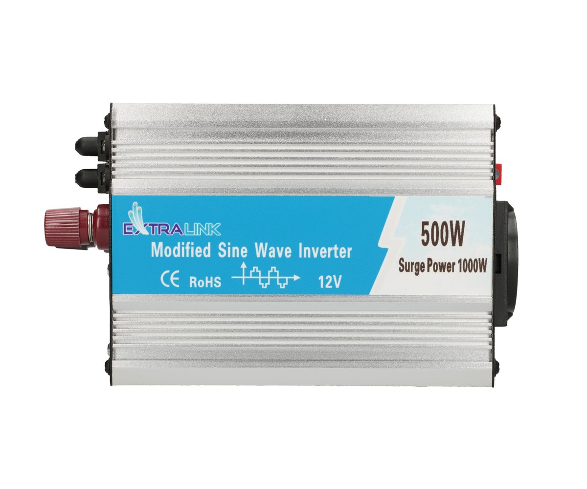 Extralink OPIM-500W autoinvertteri, 12V 500W modified sine wave 3