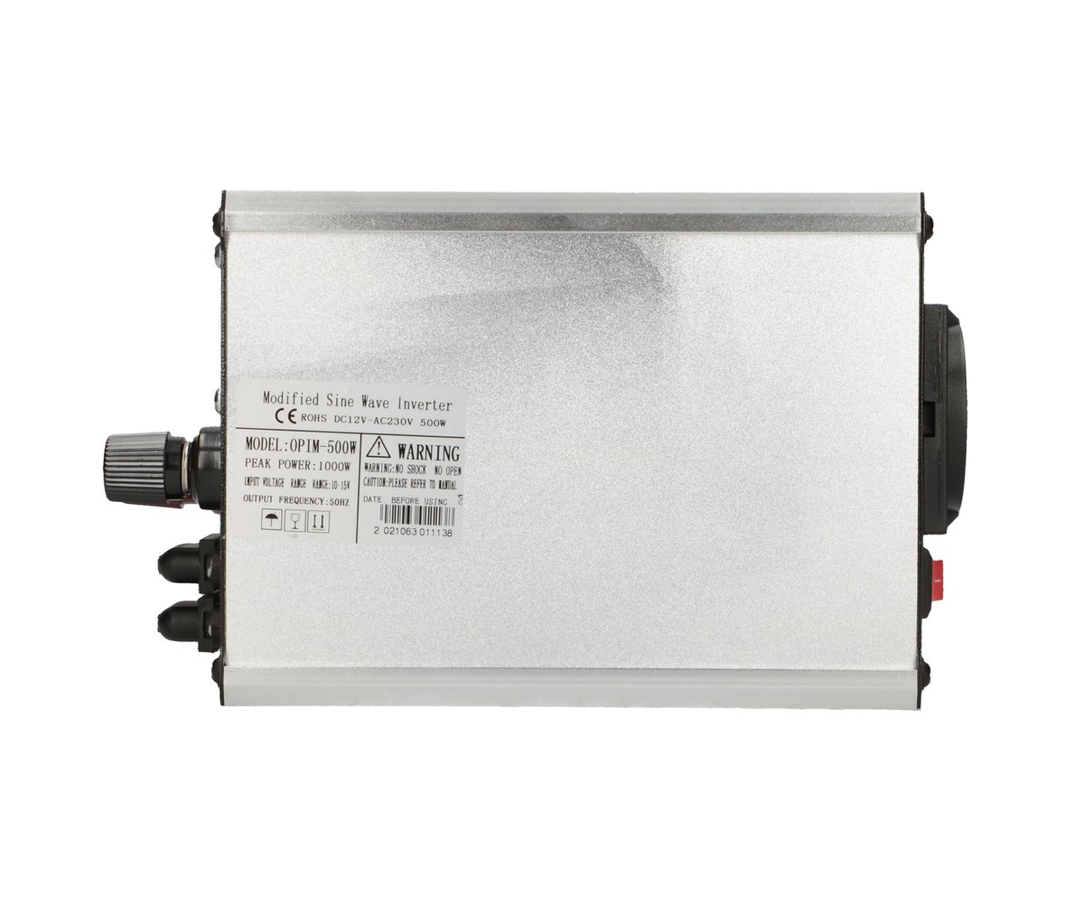 Extralink OPIM-500W autoinvertteri, 12V 500W modified sine wave 4
