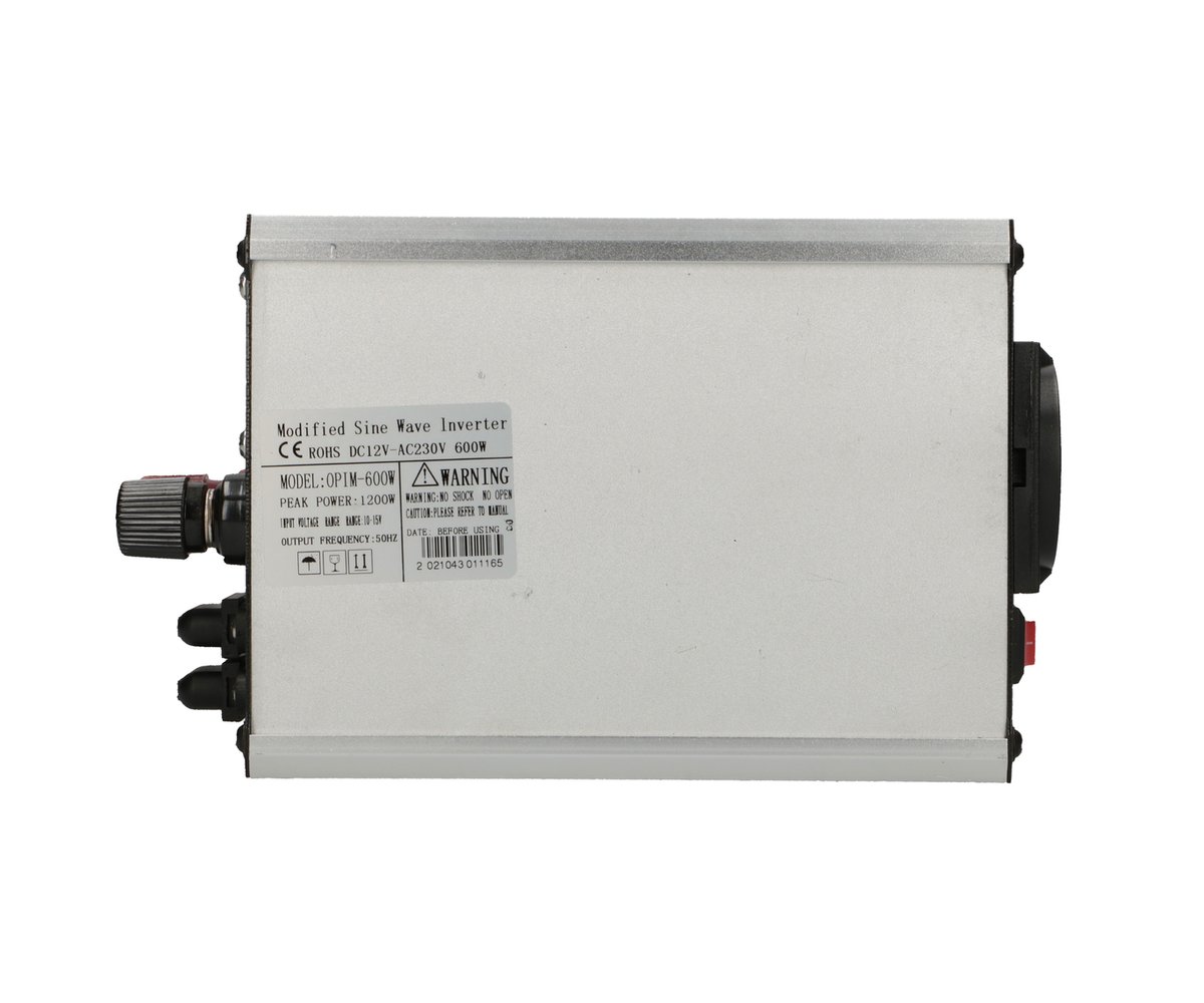 Extralink OPIM-600W jännitemuunnin, auto 12V, 600W modifioitu siniaalto 4