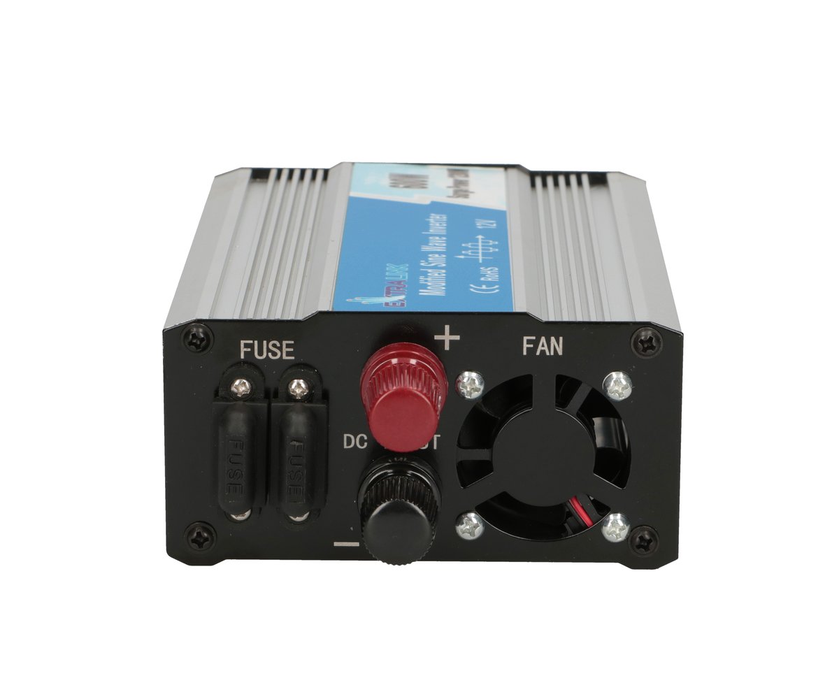 Extralink OPIM-600W jännitemuunnin, auto 12V, 600W modifioitu siniaalto 5