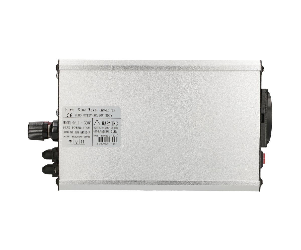 Extralink OPIP-300W invertteri, auto 12V, 300W puhdas siniaalto 4