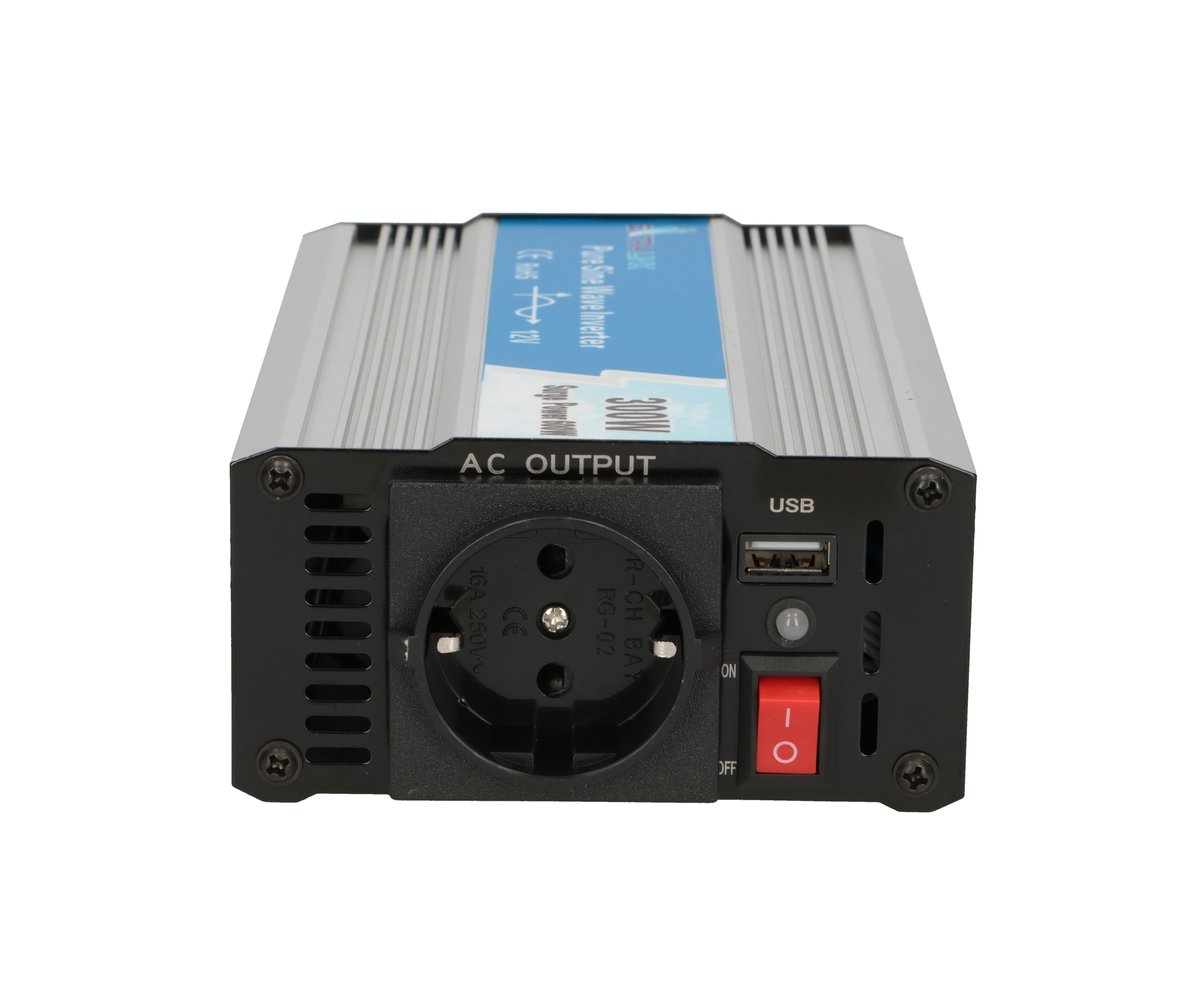 Extralink OPIP-300W invertteri, auto 12V, 300W puhdas siniaalto 6