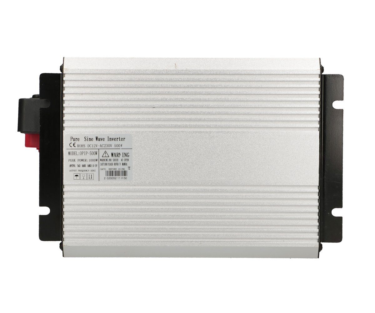 Extralink OPIP-500W autojen invertteri, 12V, 500W puhdas sinikäyrä 5