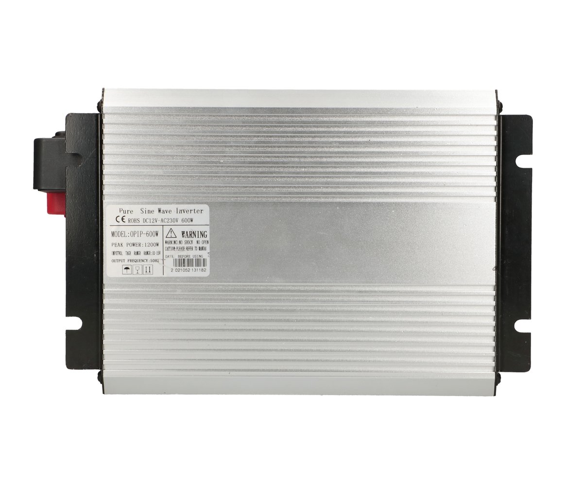 Extralink OPIP-600W invertteri, auto 12V, 600W puhdas siniaaltomuunnin 6