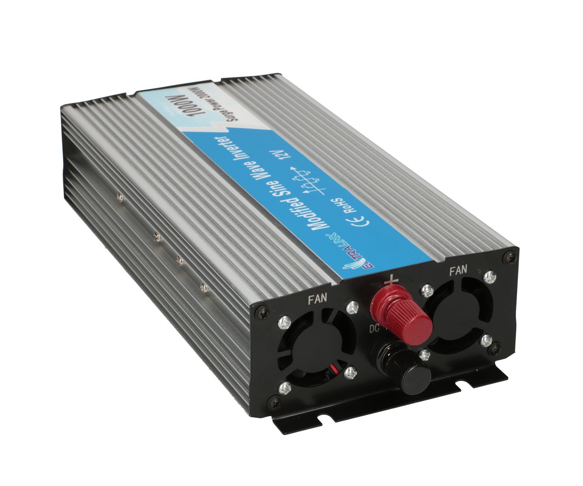 Extralink OPIM-1000W autonominen jänniteinvertteri 12V, 1000W modifioitu siniaalto 2