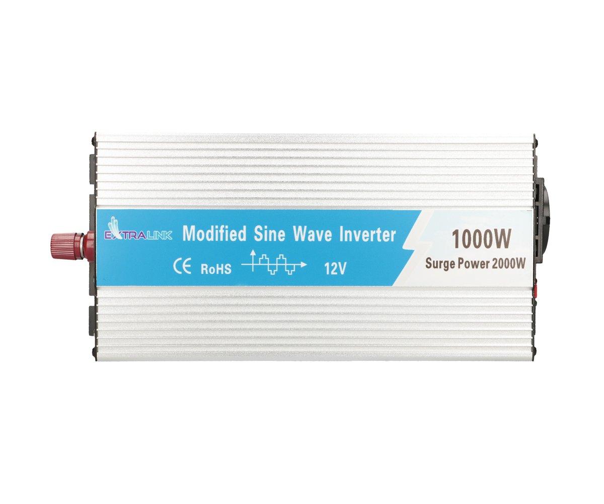 Extralink OPIM-1000W autonominen jänniteinvertteri 12V, 1000W modifioitu siniaalto 3