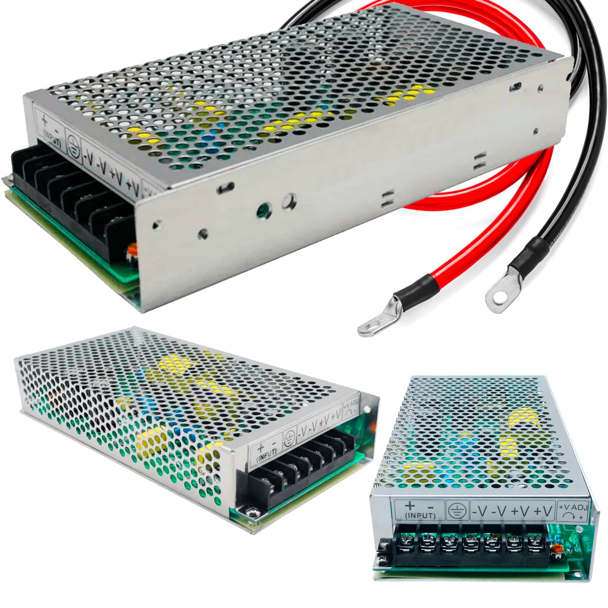 (kuva varten) Extralink SD-100B-48 DC/DC-jännitemuunnin 24 V - 48 V 100 W