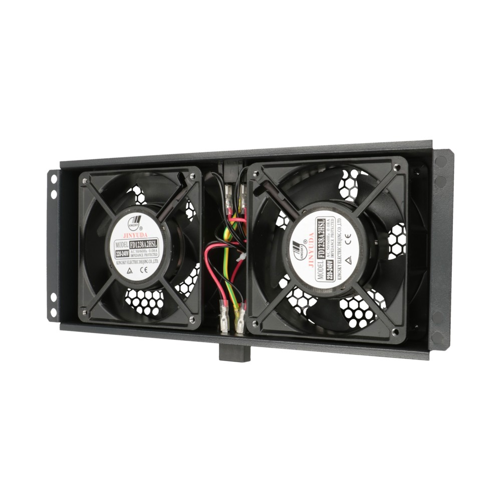 (image for) Extralink Cooling Unit, 2 Fans, with Thermostat Cable