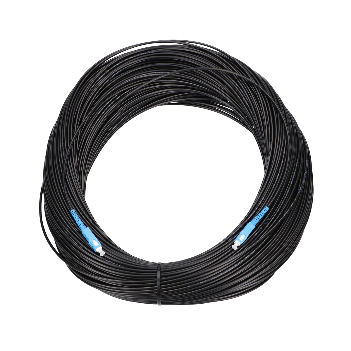 (kuva varten) Extralink SC/UPC-SC/UPC Flat Drop Patch Cord, Single-mode, Simplex, G.657A2, 15m