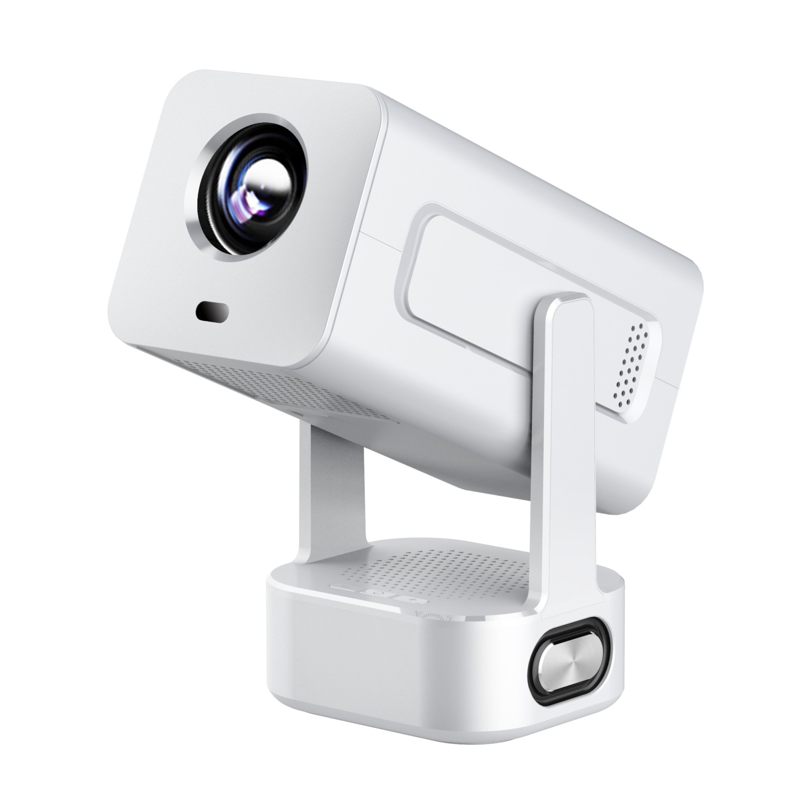Extralink SmartLife Smart Projector Cinema&Karaoke - IMS360 valkoinen, projektori elokuviin, peleihin ja musiikkiin, 2 mikrofonilla, 1080p, Android 13 2