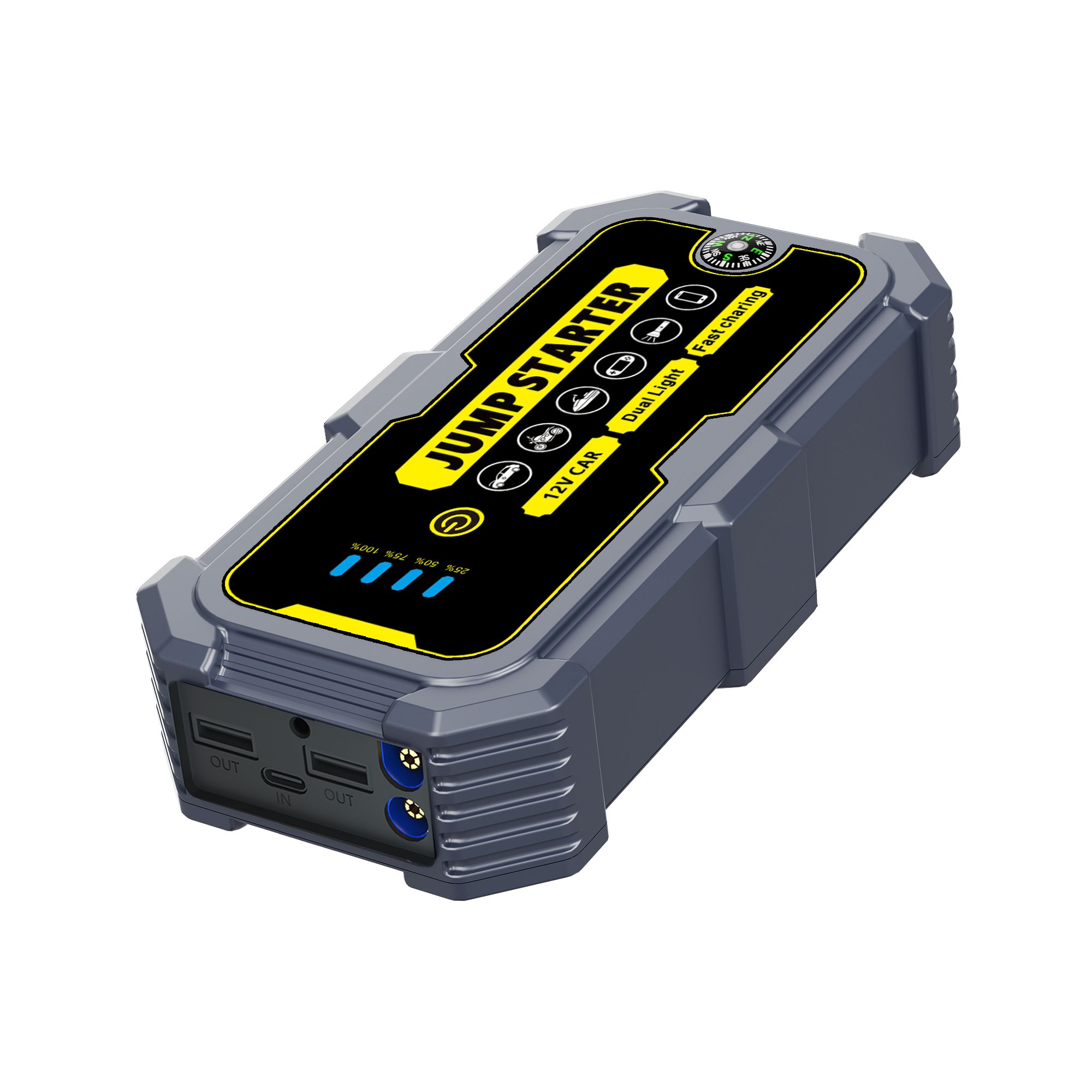 Extralink MaxJump 1 Power -käynnistysapulaite ja varavirtalähde 6